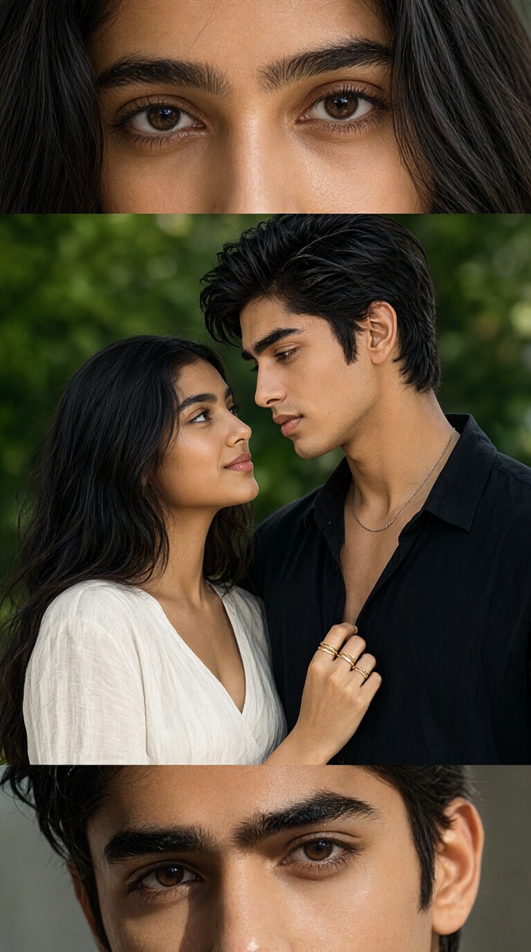 A Couple Gazing at Each Other image