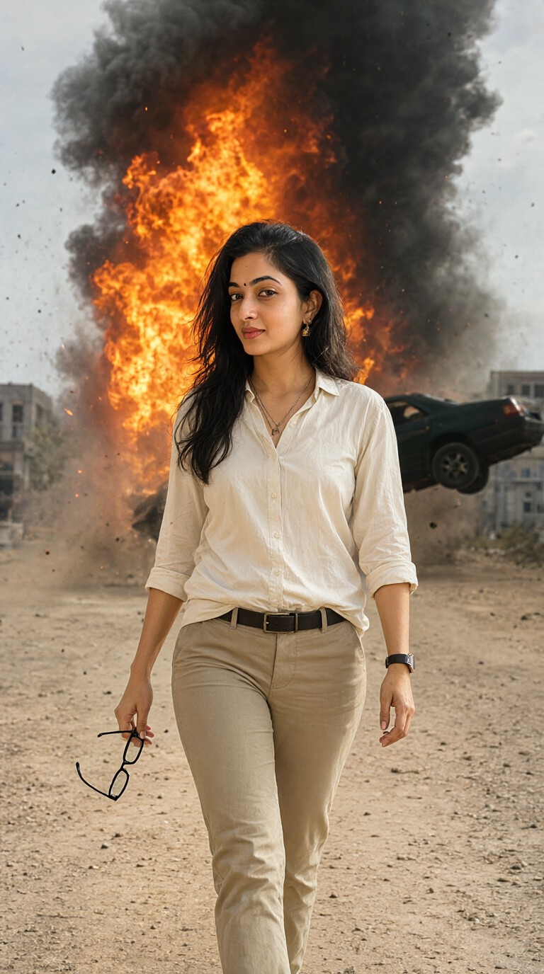 Pic-Supergirl in the Explosion image