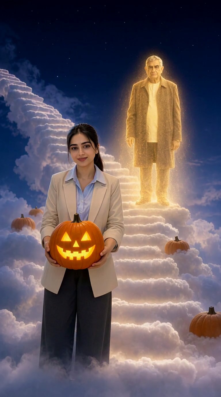 Reuniting with loved ones at Halloween image