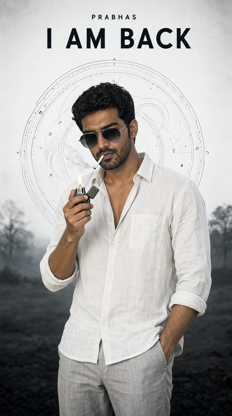 I Am Back-Handsome Man Poster-03 image