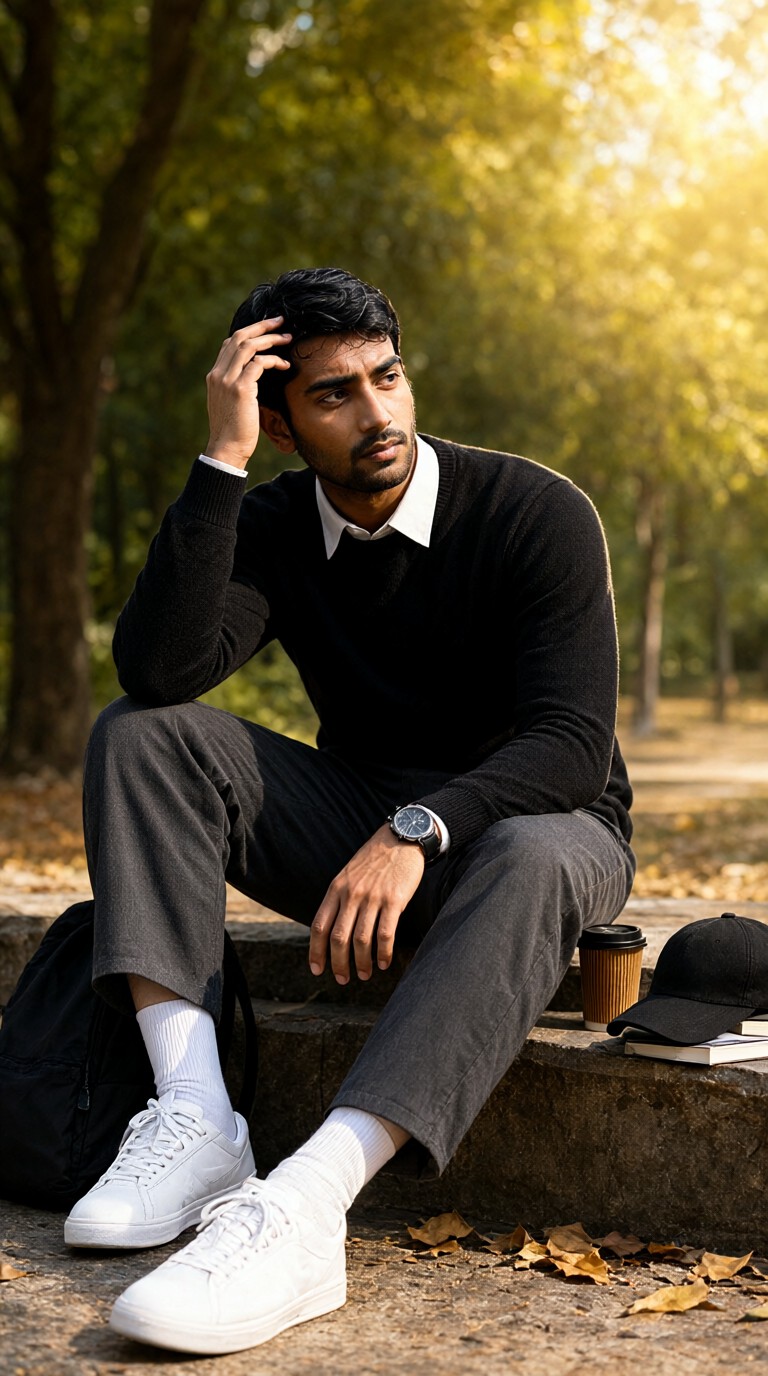 Sunbathing in the park image