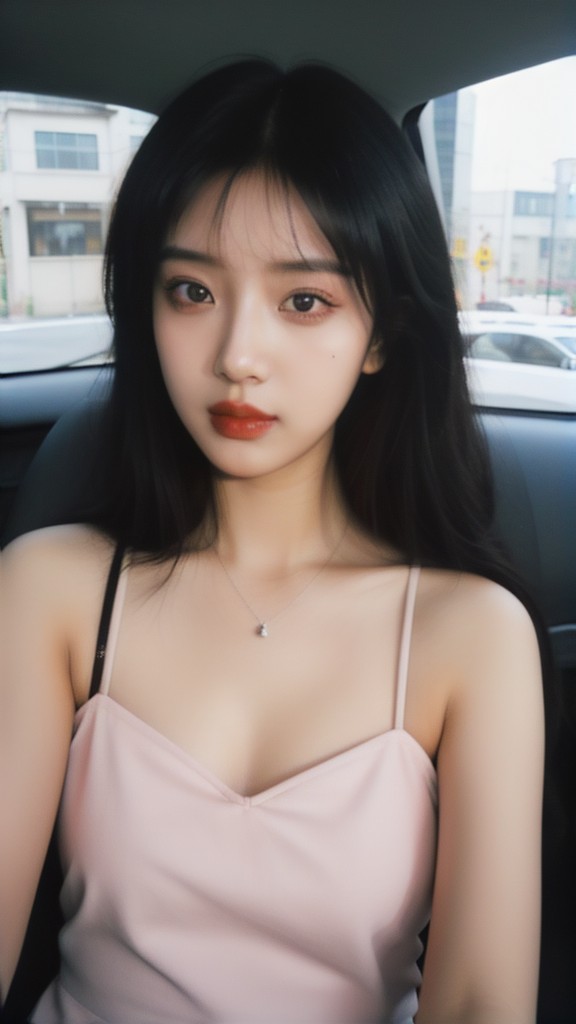 Polaroid photography girl, Girls realistic photography, high contrast people, Photoshoot, Realistic selfie