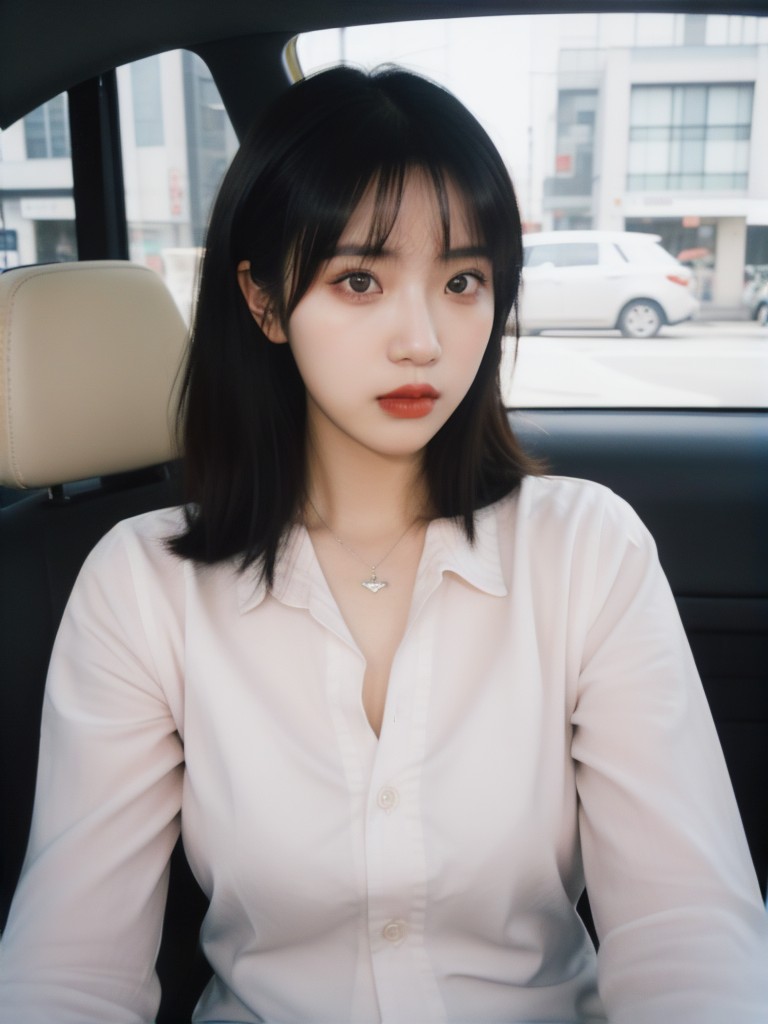 Polaroid photography girl, Girls realistic photography, high contrast people, Photoshoot, Realistic selfie