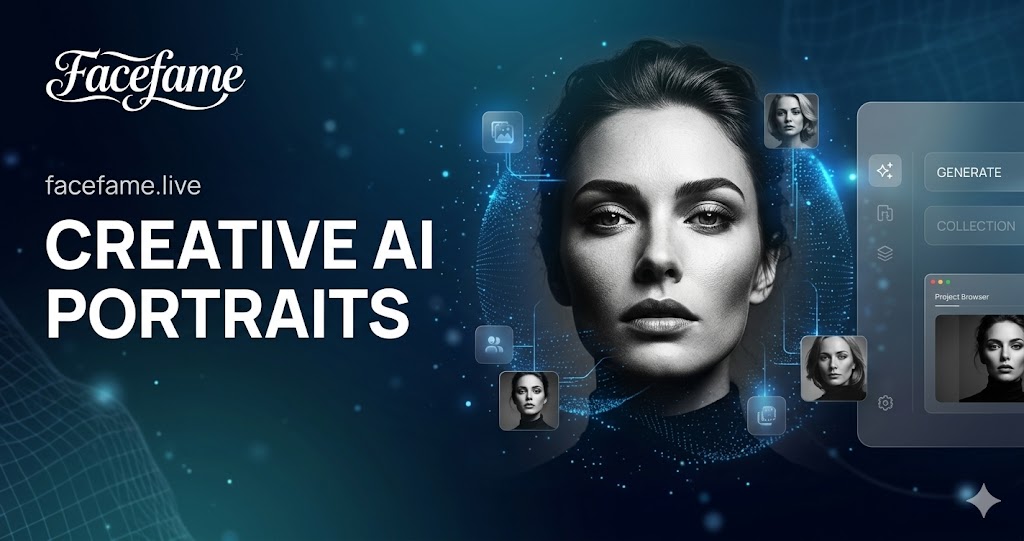 AI Black And White Portrait