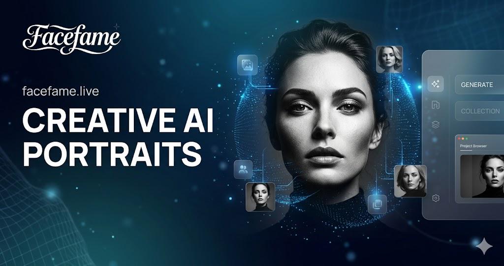 AI Black And White Portrait