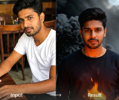 One click smoke style template selection