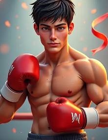 Subtle flinch reaction punch effect