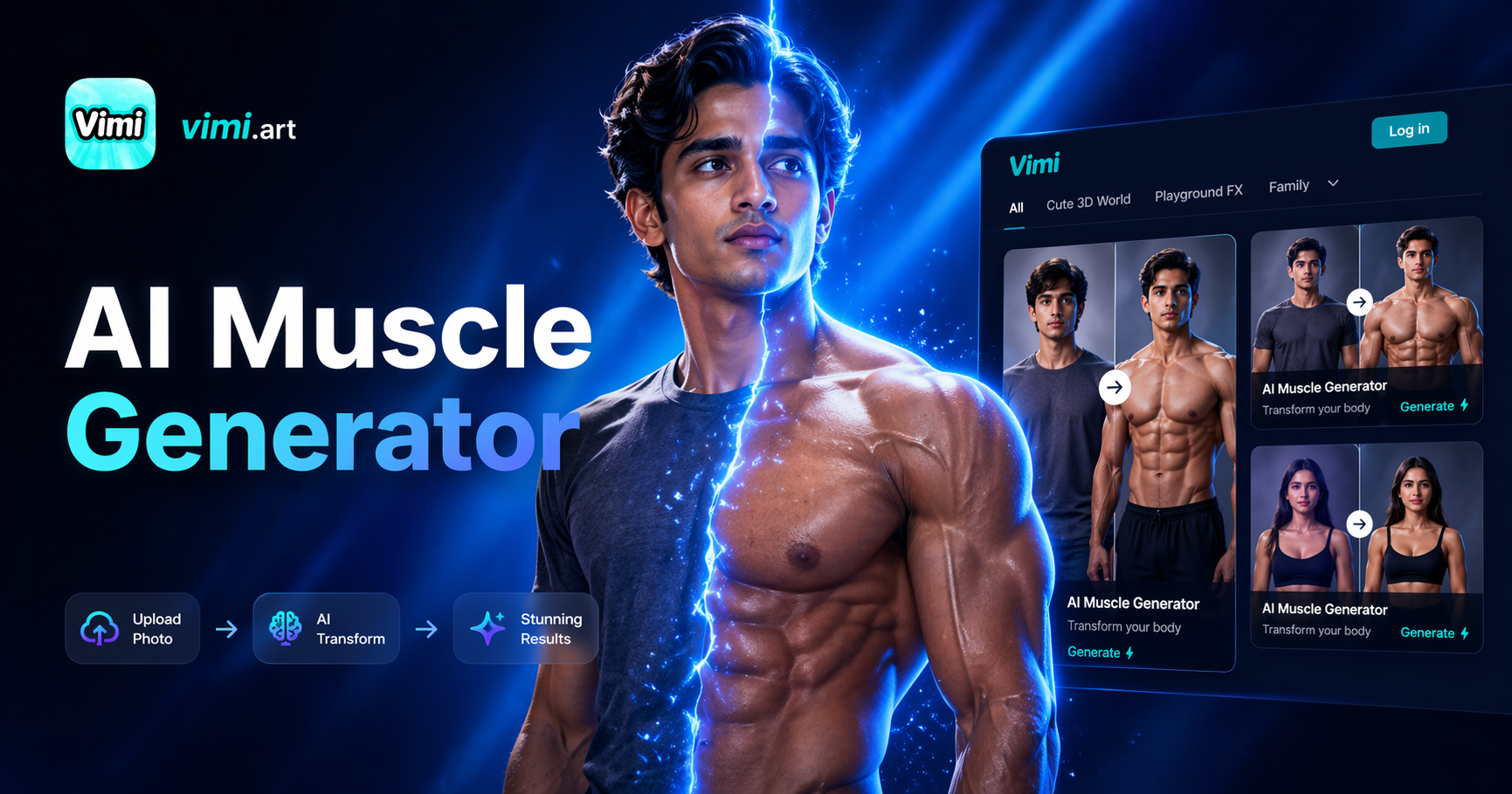 AI Muscle Generator