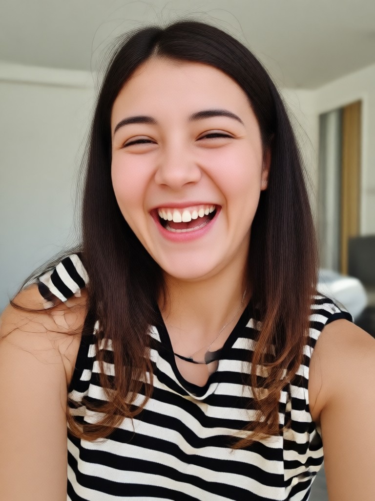 AI smile generator before and after portrait 5