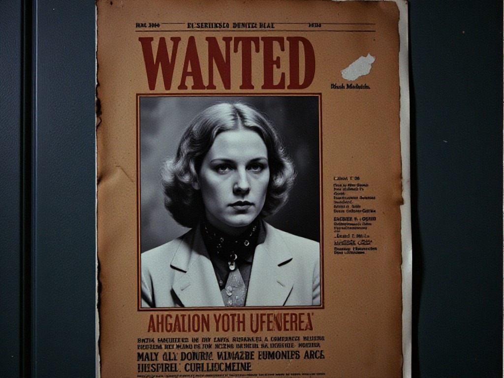 One Piece anime style wanted poster example