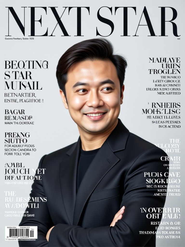 Digital Magazine Cover Star