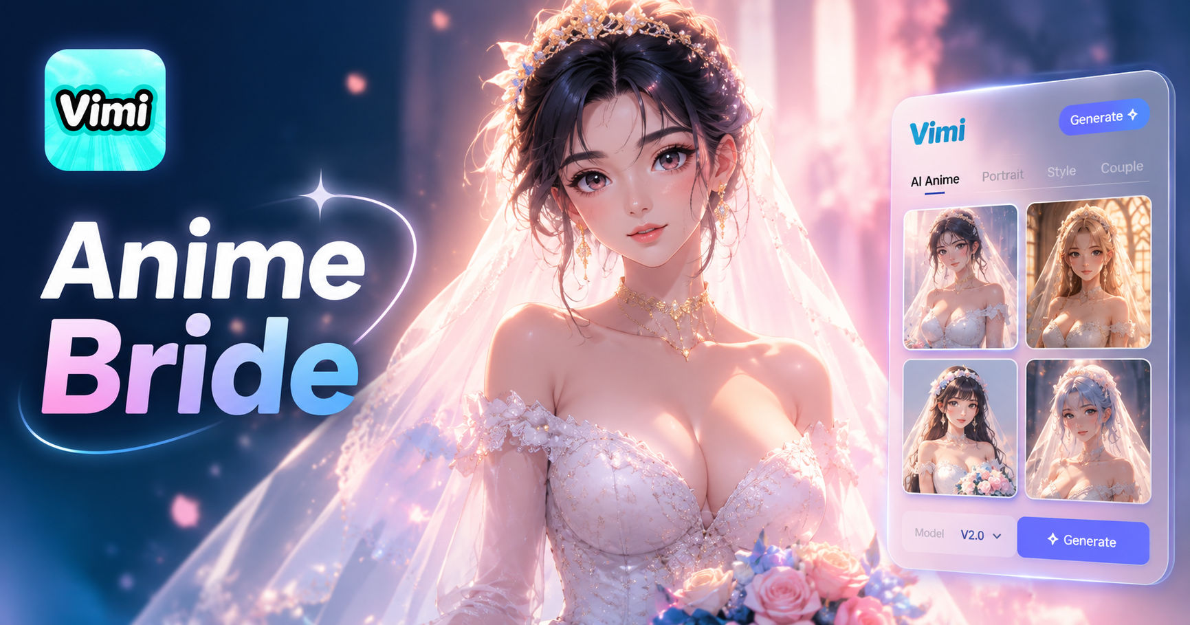 Ai Anime Bride Generator