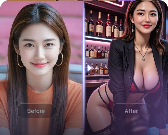 potret sexy girl realistis
