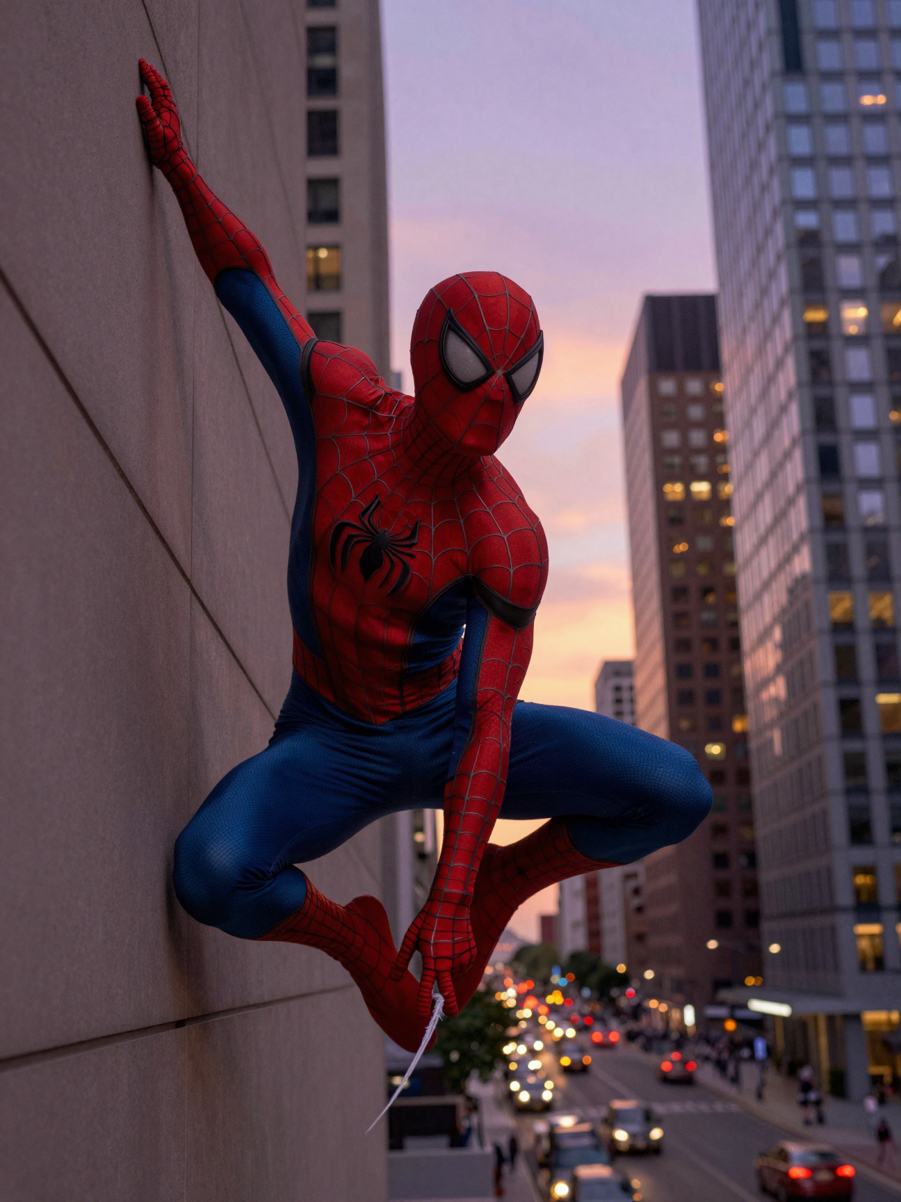 Iron Spider armor AI transformation