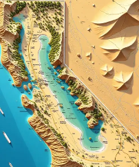 Pirate ship deck battle map for naval combat