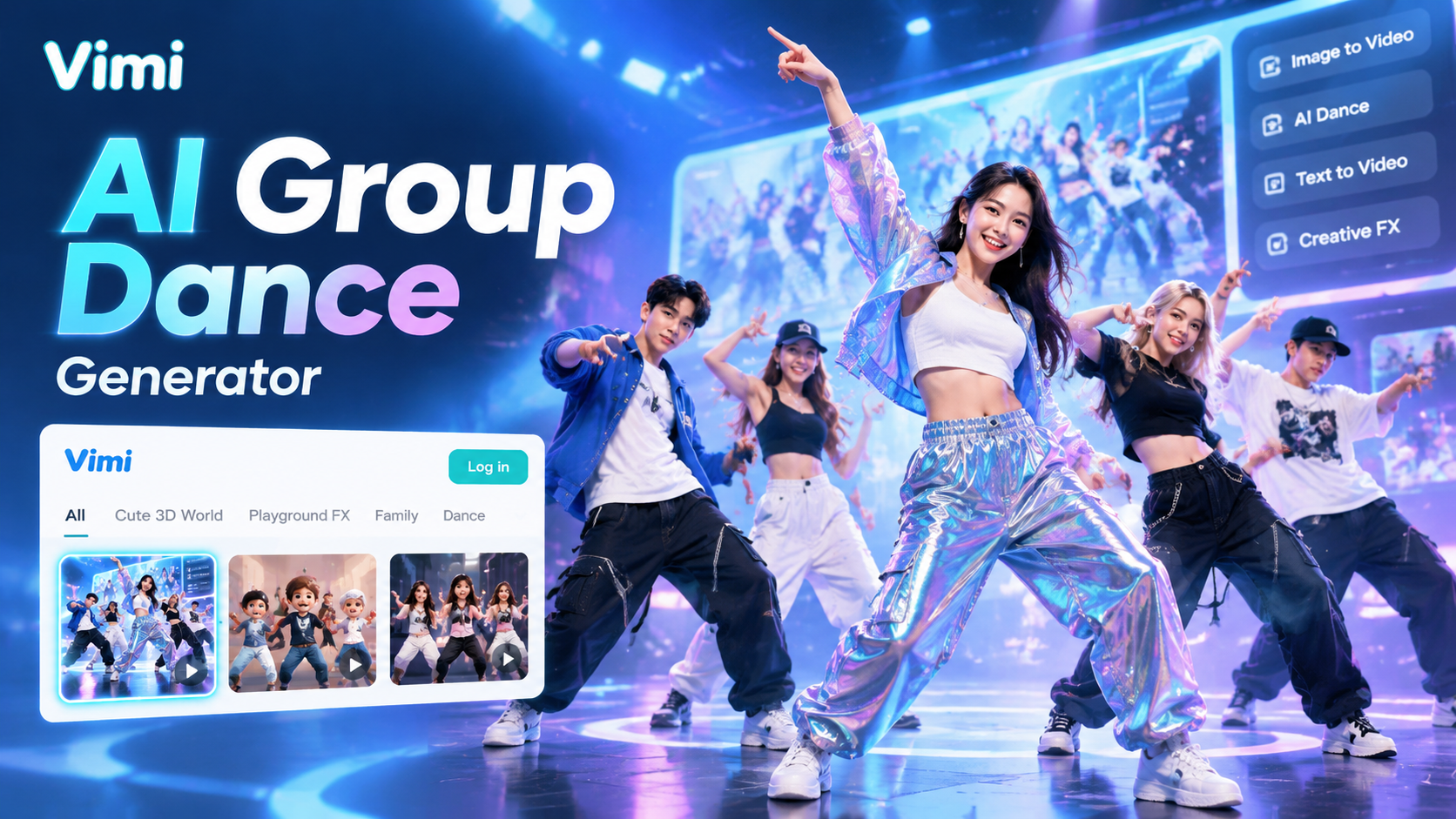 Generador de Baile Grupal con IA