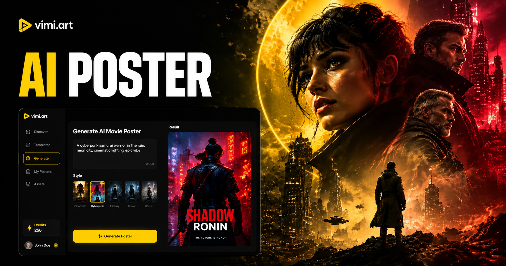 KI Filmposter Generator