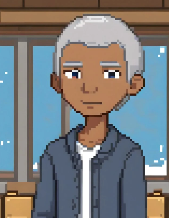 Chico estilo Pixel