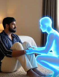Funny meme template with soul leaving body