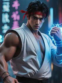 High resolution AI action hero art