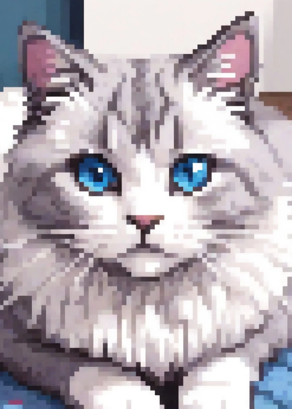 Gato estilo Pixel