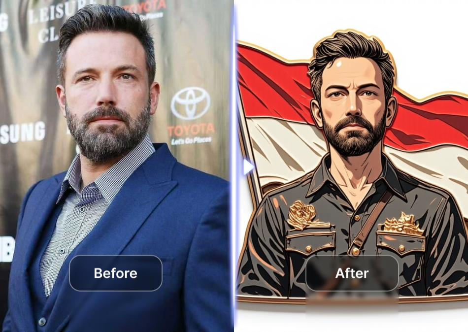 One Click Style Transfer