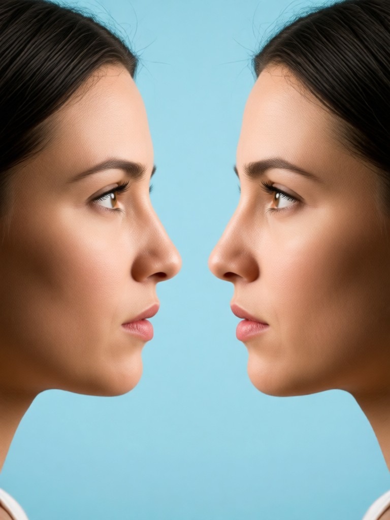 Mobile app showing AI face swap interface