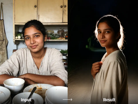 grade de opções de estilos de filtro flash diferentes