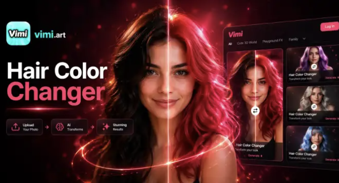 change hair color with ai