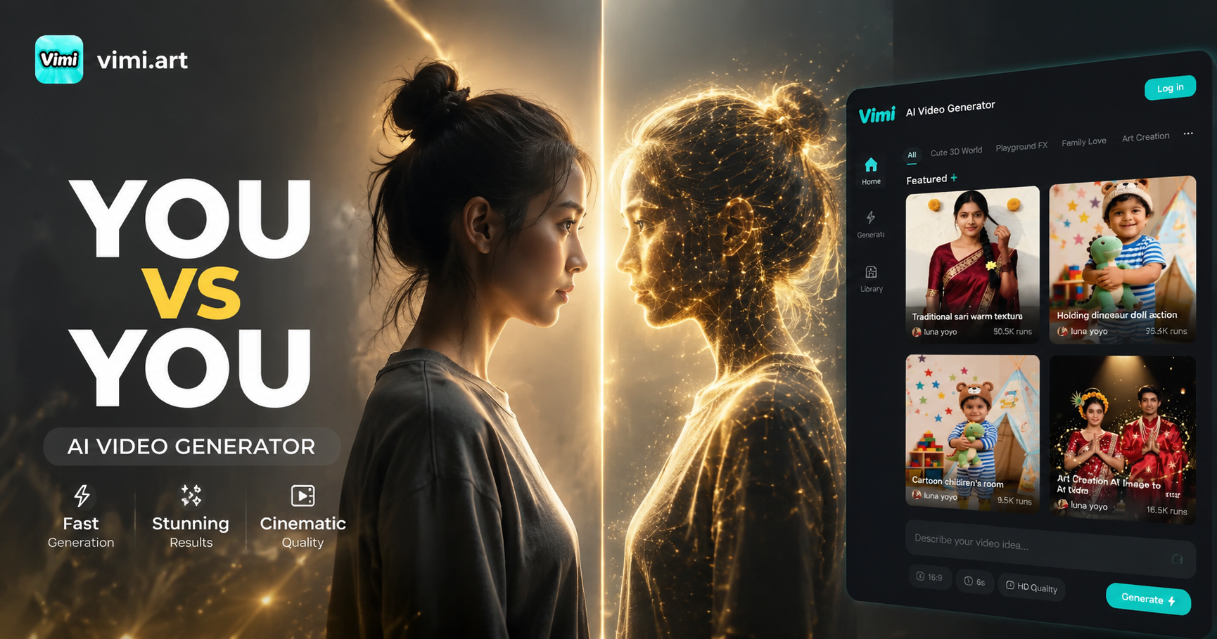 You Vs You AI Video Generator