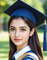 AI graduation image generator example