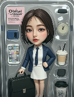 Chibi style AI standee generator