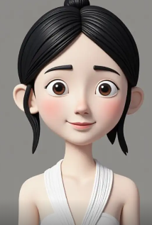 Clay art of a person in superhero costume