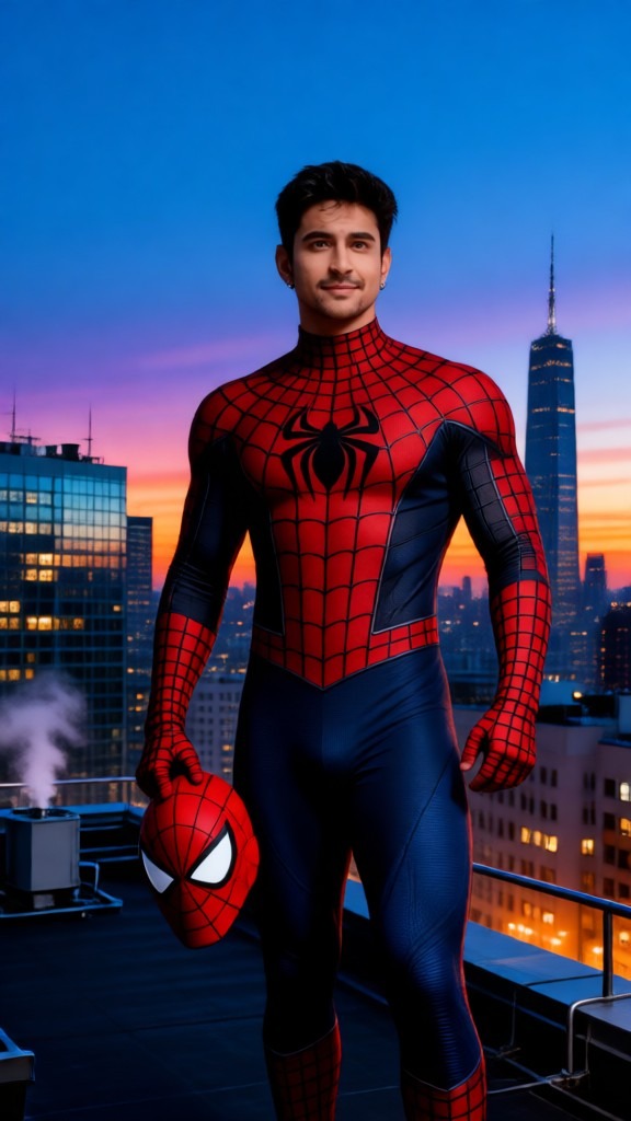 Spider-Man-Porträt