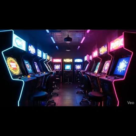 Comparison of normal video vs arcade vibe video