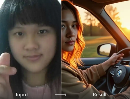 Different golden hour filter styles comparison