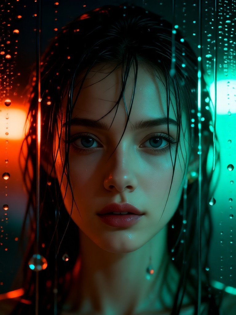 girl use ai image