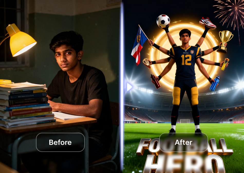 Personal Football Portraits