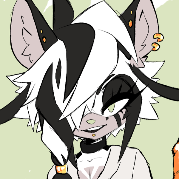 Gaia the white and black ringtail