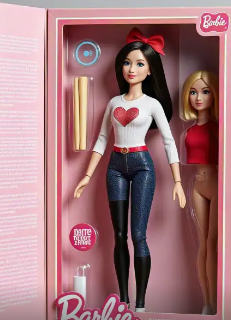 Fantasy Barbie princess AI avatar