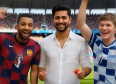 AI generated football team photo