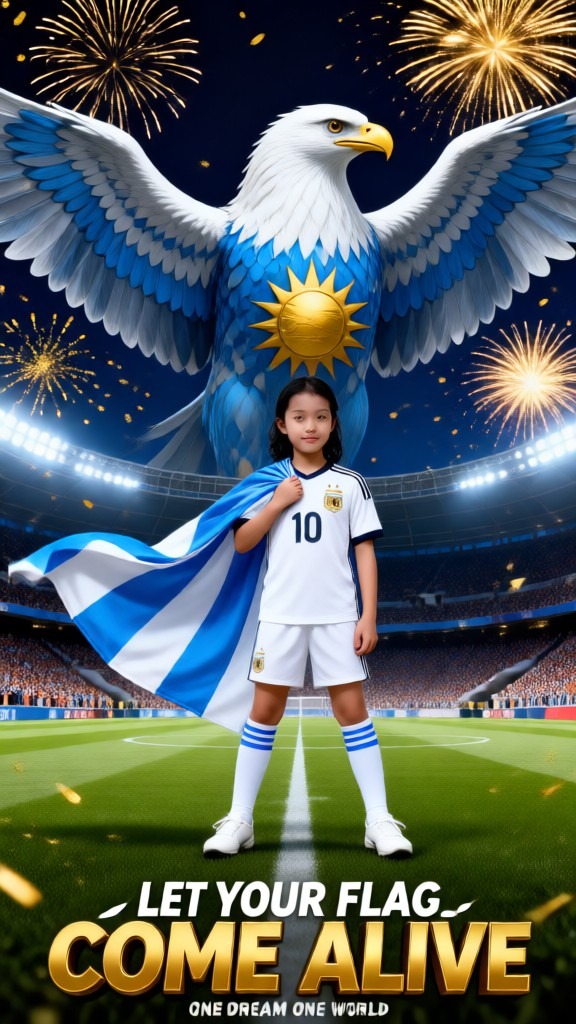 Anime style France football player avatar