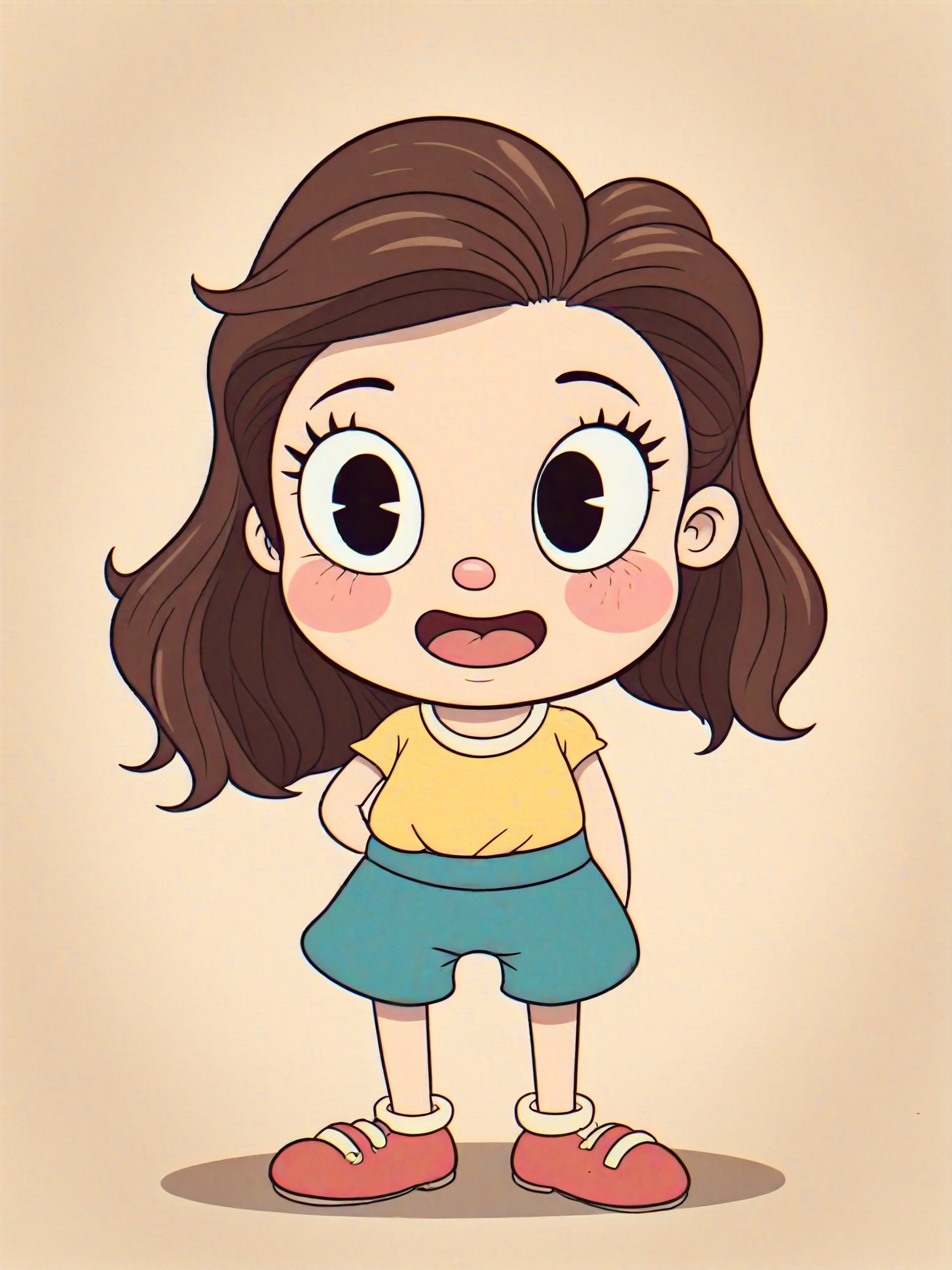 AI cartoon video effect example comic book style
