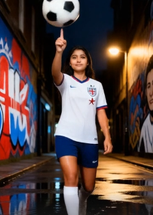 Cinematic penalty shootout tension USA 2026
