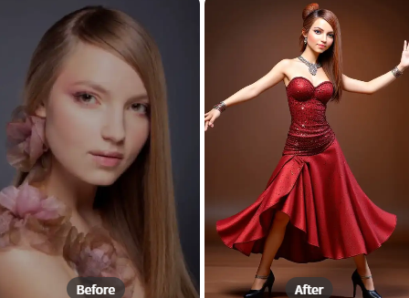 Mujer latina generada por IA con rasgos y estilo auténticos