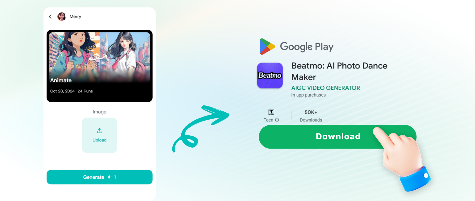 Скачать APP для AI генератора ахегао