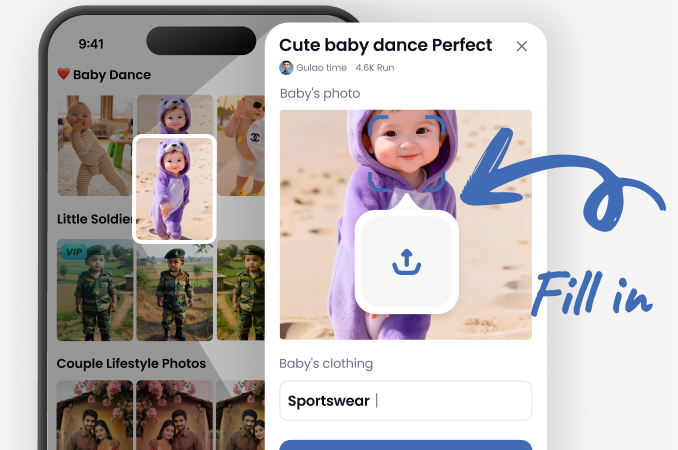 Seleccionar un filtro de estilo bohemio en la app
