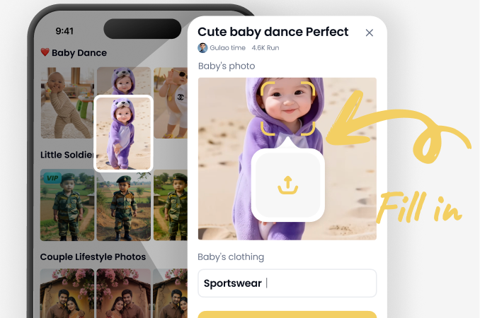 Select a professional headshot style filter
