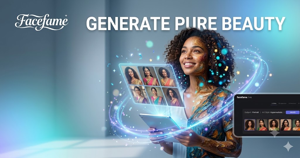 KI Schönheitsgenerator - Erstellen Sie online KI-generierte schöne Frauen