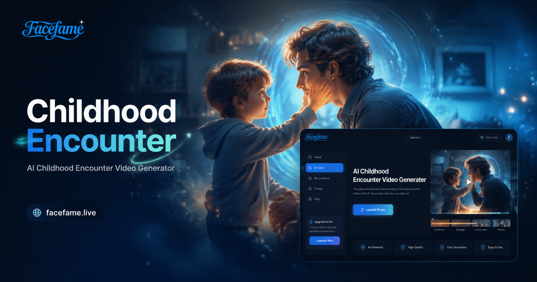 Generador de Videos de Encuentro Infantil con IA | Video de Crecimiento con IA